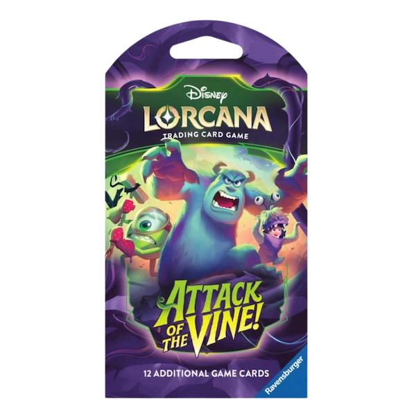 Disney Lorcana: Attack of the Vine — Sleeved Booster