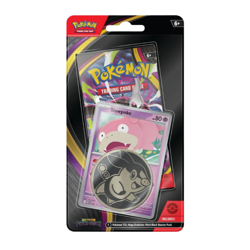 Pokémon TCG: Mega Evolution — Pitch Black Checklane Blister — Slowpoke