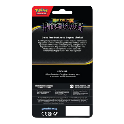 Pokémon TCG: Mega Evolution — Pitch Black Checklane Blister — Slowpoke