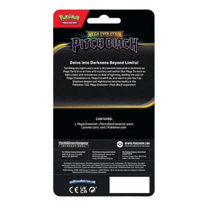 Pokémon TCG: Mega Evolution — Pitch Black Checklane Blister (Slowpoke)