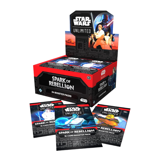 spark of rebellion booster box reprint Star Wars: Unlimited TCG Pack With the Spark of Rebellion booster pack Best Star Wars: Unlimited TCG