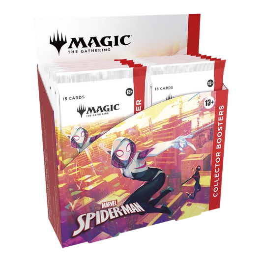 🕷️ Magic: The Gathering — Marvel's Spider-Man Collector Booster Box (12 Packs)