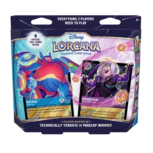 Disney Lorcana TCG — Set 14: Hyperia City — 2-Player Starter Set