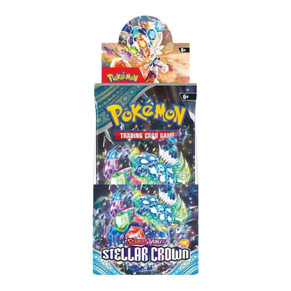 Pokémon TCG — Stellar Crown Half Booster Box (18 Packs)