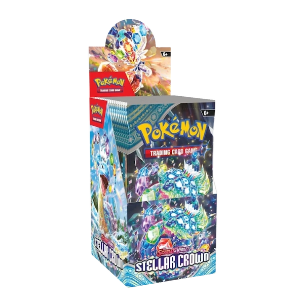 Pokémon TCG — Stellar Crown Half Booster Box (18 Packs)
