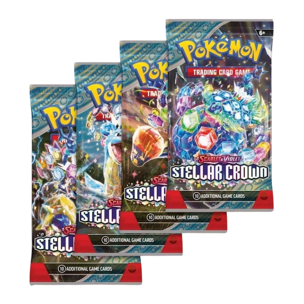 Pokémon TCG — Stellar Crown Half Booster Box (18 Packs)