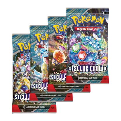 Pokémon TCG — Stellar Crown Half Booster Box (18 Packs)