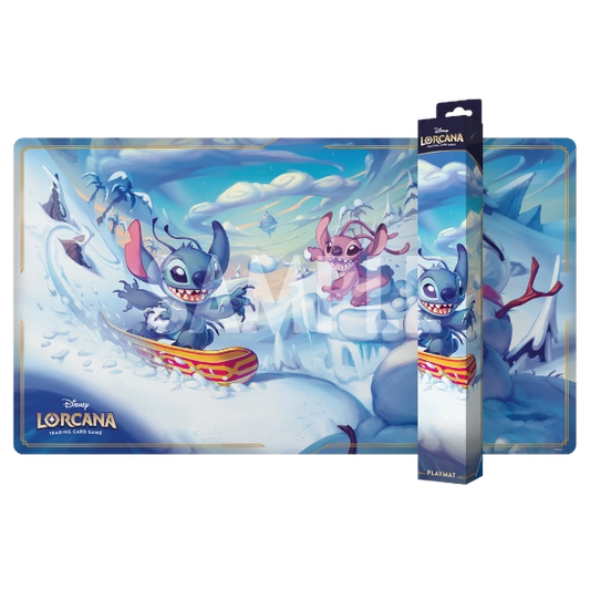 Disney Lorcana TCG — Set 14: Hyperia City — Playmat: Stitch and Angel