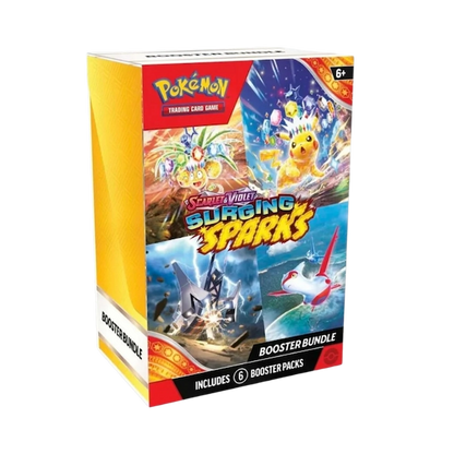 Pokémon TCG: Surging Sparks Booster Bundle (6 Packs)