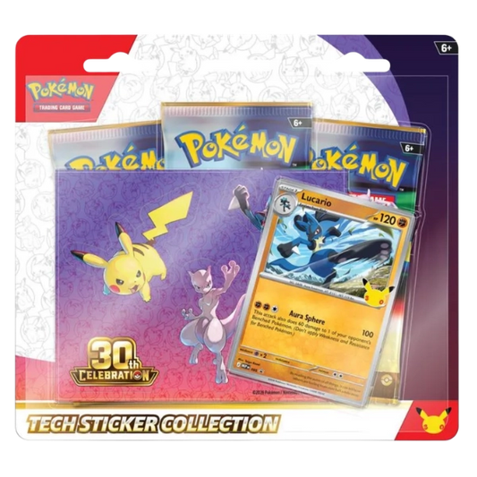 Pokémon TCG — 30th Celebration Tech Sticker Collection: Lucario