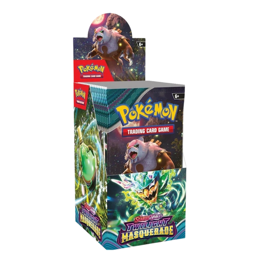 Pokémon TCG — Twilight Masquerade Half Booster Box (18 Packs)