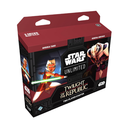 Star Wars Unlimited: Twilight of the Republic Two-Player Starter Set