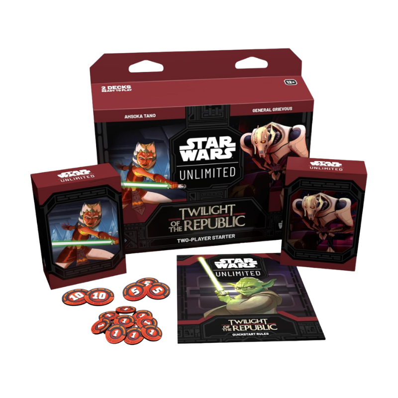 Star Wars Unlimited: Twilight of the Republic Two-Player Starter Set