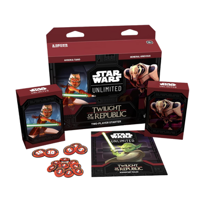 Star Wars Unlimited: Twilight of the Republic Two-Player Starter Set