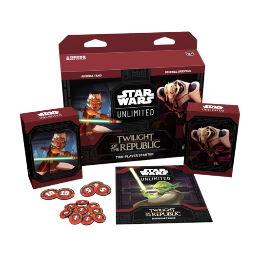 Star Wars Unlimited: Twilight of the Republic Two-Player Starter Set