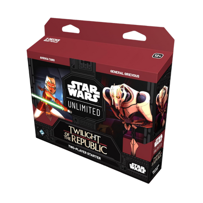 Star Wars Unlimited: Twilight of the Republic Two-Player Starter Set