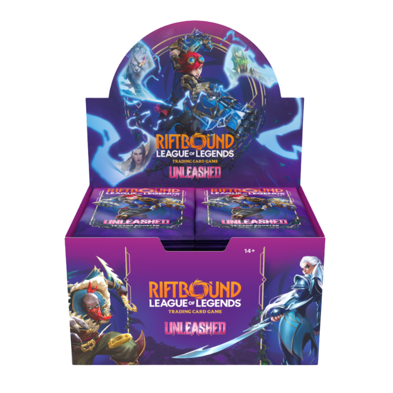 Riftbound: League of Legends TCG — Unleashed Booster Display (24 Boosters)