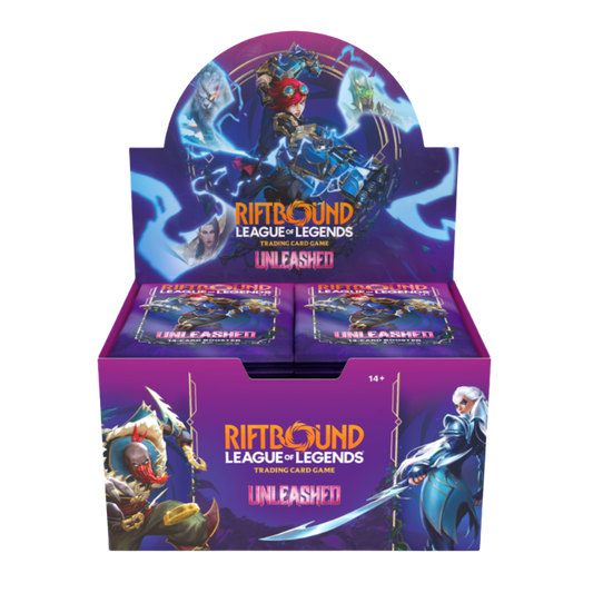 Riftbound: League of Legends TCG — Unleashed Booster Display (24 Boosters)