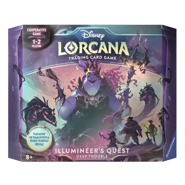 🌊 Disney Lorcana — Ursula's Return: Illumineer's Quest — Deep Trouble Gift Set