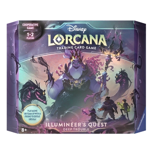 🌊 Disney Lorcana — Ursula's Return: Illumineer's Quest — Deep Trouble Gift Set