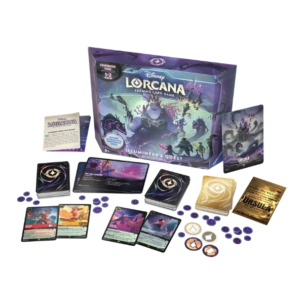 🌊 Disney Lorcana — Ursula's Return: Illumineer's Quest — Deep Trouble Gift Set