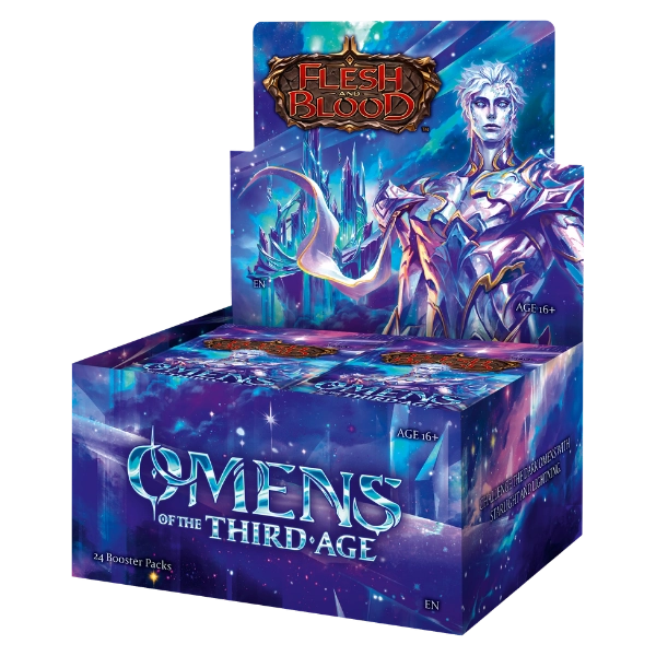 ⚡ Flesh & Blood — Omens of the Third Age Booster Box (24 Packs)