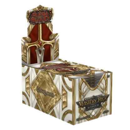 ⚔️ Flesh & Blood — Mastery Pack Warrior Booster Pack (12 Count) (Pre-Order)