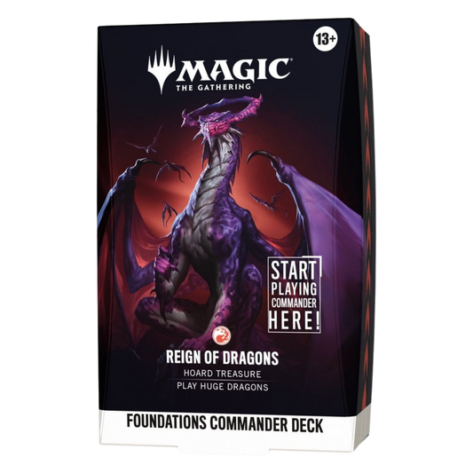 Magic: The Gathering — Reality Fracture: Foundations Commander Deck — Reign of Dragons (Pre-Order)