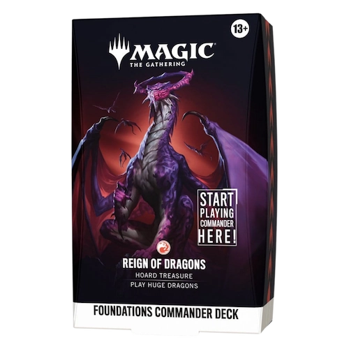 Magic: The Gathering — Reality Fracture: Foundations Commander Deck — Reign of Dragons (Pre-Order)